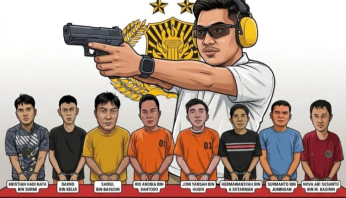 Akhir Pelarian 8 Tahanan Kabur, Polisi Ringkus Hingga Lintas Provinsi
