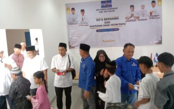 Ramadan Penuh Berkah, Demokrat Way Kanan Santuni 100 Anak Yatim