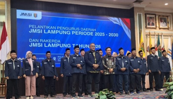 Dilantik, JMSI Lampung Siap Guncang Transformasi Media Digital
