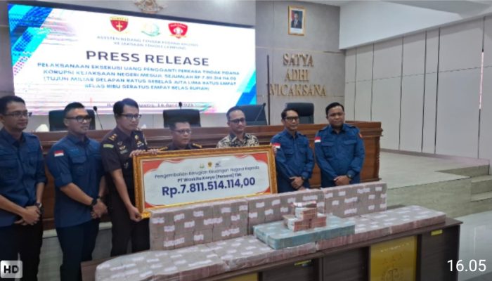 Gunungan Duit Korupsi Tol Terpeka Terbongkar, Negara Kembali Rp7,8 M