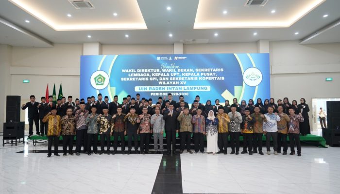 Rektor UIN RIL Lantik Puluhan Pejabat Periode 2026-2030: Kurangi Politik Kampus, Kembali ke Jati Diri Akademik