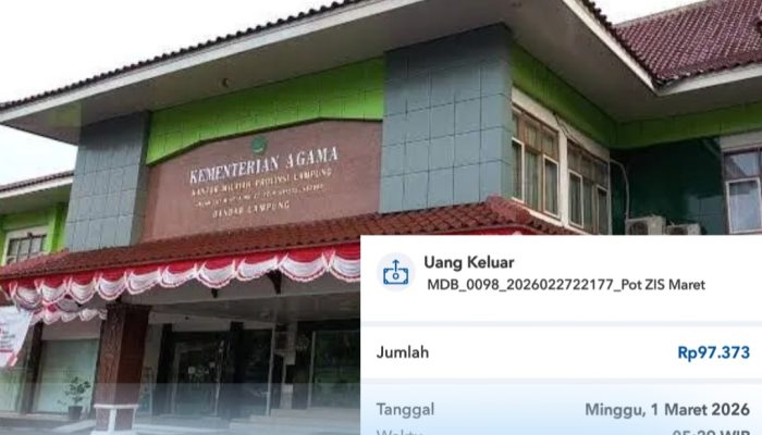 Modus Infaq, Gaji ASN Kemenag Dipotong Diam-Diam