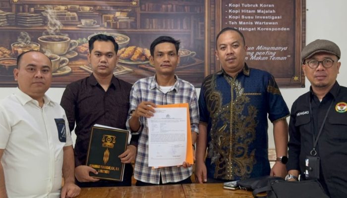 MY Law Office Dampingi Wartawan, Kadis PSDA Dipolisikan