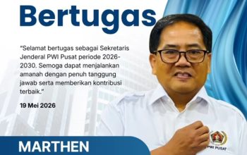 Ketum Munir Pilih Mantan Wartawan Suara Pembaruan Jadi Sekjen PWI
