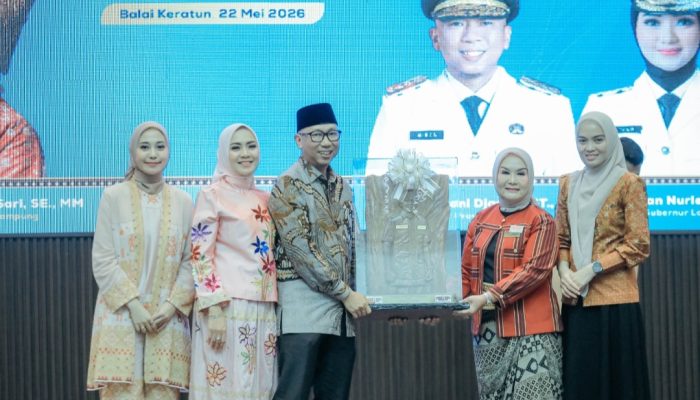 Gubernur Gaungkan Cinta Budaya Lampung di Hardiknas 2026